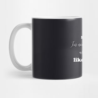 Funny Typographic Design Mug